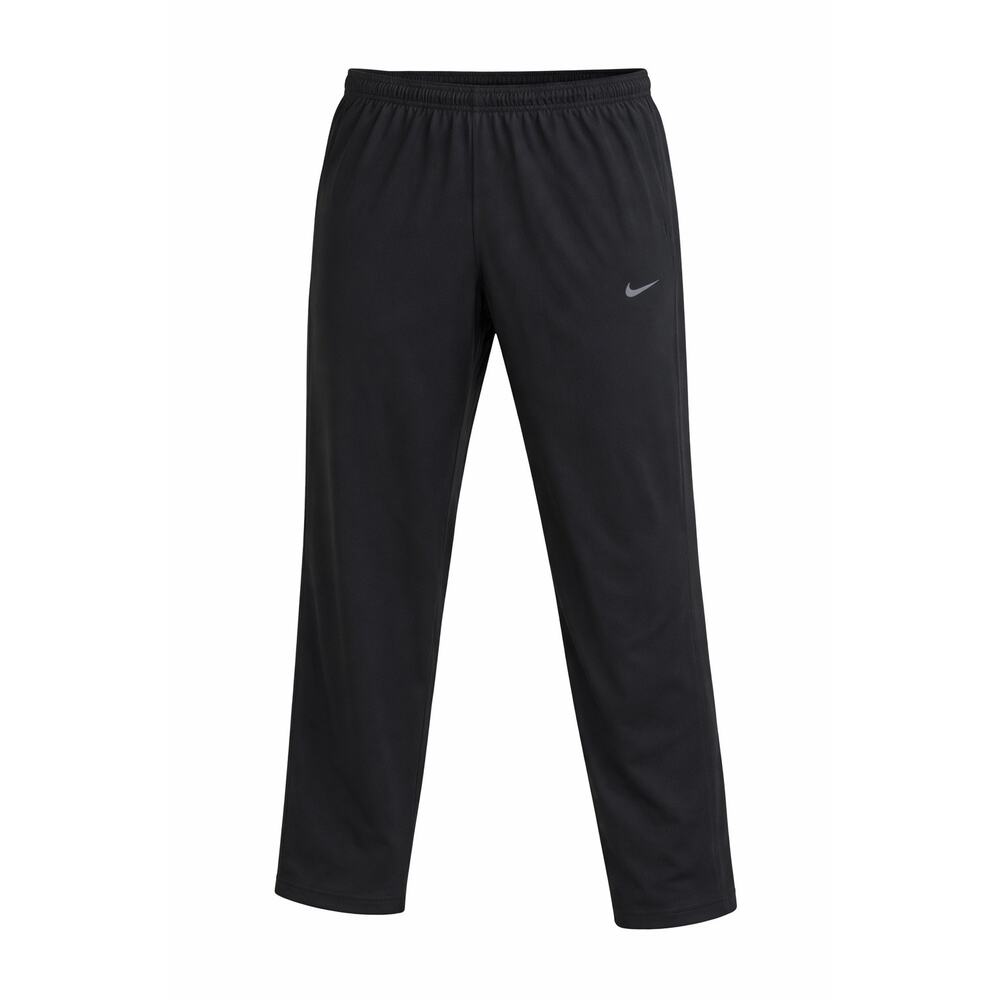 Y2K Nike Performance Track Pants XXL Black Athletic Zip Hem Joggers NWT